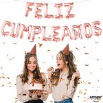 Gold Silver Happy Birthday Balloon Factory - 16-Inch Foil for Graduation Easter