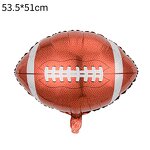 Sports Party Balloons Manufacturer - 18-Inch Football Rugby Baseball Foil