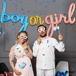 Foil Letter Balloon Set Manufacturer - High Quality Gender Reveal for Baby Shower