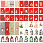 Christmas Drawstring Bag Factory - Wholesale Custom Logo Snowman Printing Xmas