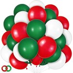 Christmas Red Green Balloons Manufacturer - Wholesale 12inch Latex 100 Pcs