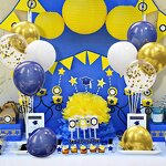 Confetti Latex Balloon Kit Manufacturer - Wholesale 62pcs 12 Inch Pearl Gold Blue