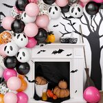 Halloween Party Balloon Set Manufacturer - Wholesale Custom Pink Rose Orange Ghost