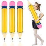 PVC Inflatable Pencil Toys Balloons Factory - 3pcs/pack Classroom Inspired Back to School