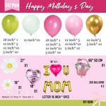 Mother's Day Balloons Garland Arch Kit Manufacturer - New Style 117Pcs/set Floral Basket