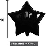 Multi-Color Helium Foil Balloons Manufacturer - Wholesale 24pcs/set 18 Inch Pure
