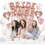 Bride to Be Foil Banner Set Manufacturer - Wholesale Confetti Latex Wedding Ring