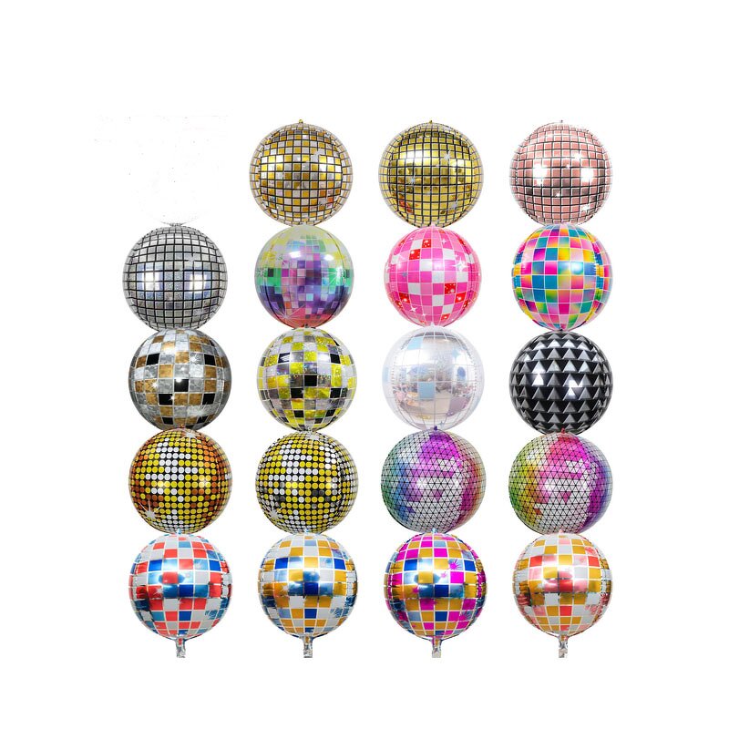 Disco Foil Balloon Manufacturer - 22-Inch 4D Party Helium for Christmas Decorations