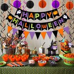 Halloween Spiral Paper Banner Manufacturer - Wholesale Custom Black Orange