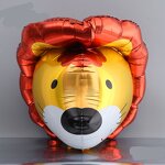 Animal Head Foil Balloons Manufacturer - Large Size Helium Cartoon Monkey Lion