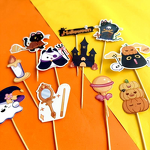 Halloween Cake Decorations Set Manufacturer - Wholesale Ghosts Pumpkins Bats Spiders