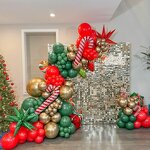 Red Green Gold Latex Balloons Manufacturer - Wholesale 12 Inches for Christmas