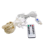 USB LED Strings Lights Curtain Manufacturer - 3*3m Luxury Christmas Home Decorations