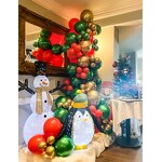 Christmas Latex Balloons Factory - 56pcs/set 12 Inch Gold Red Green Confetti