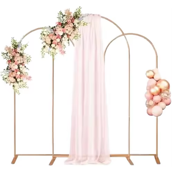 Bride Wedding Arch Decorations Factory - Metal Party Structures for Wedding