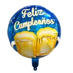 Feliz Cumpleanos Balloon Manufacturer - Happy Birthday Round Shape Foil Party