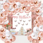 Mother's Day Balloons Garland Arch Kit Manufacturer - Nice Rose Gold Theme Color
