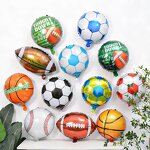 Sports Party Balloons Manufacturer - 18-Inch Football Rugby Baseball Foil