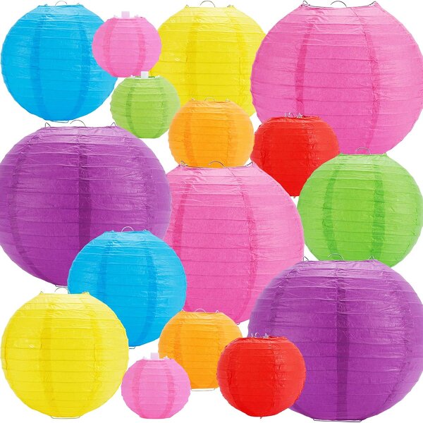 Hanging Paper Lanterns Factory - Wholesale Custom Colorful Christmas Decorations