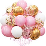 Blue Latex Balloon Kit Factory - Wholesale 62pcs 12 Inch Confetti Set Christmas