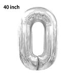 Helium Number Foil Balloon Manufacturer - 40 Inch Big Size Gold Silver Graduation