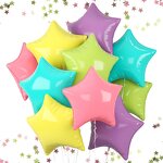 Helium Foil Star Balloons Factory - Wholesale 12-Pcs Set 18-Inch from China