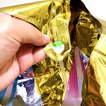 Giant Metallic Foil Balloons Factory - 10pcs 22 Inch 4D Red Green White Christmas