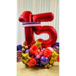 Custom Number Foil Balloon Manufacturer - 40 Inch Gold Color Birthday Baby Shower