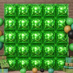 Green Square Foil Background Balloon Factory - Wholesale 19 Inch Birthday Wedding
