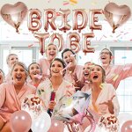 Bride to Be Foil Banner Set Manufacturer - Wholesale Confetti Latex Wedding Ring