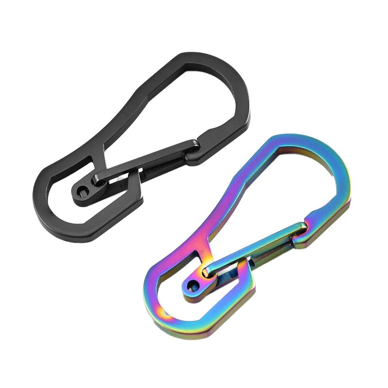 Titanium Alloy Keychain Factory - Custom Weighted Carabiner for Camping