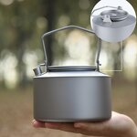 Titanium Kettle Factory - Custom Single Layer Coffee Cup with Filter OEM