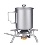 Titanium Pot Factory - Custom 750ml French Press Ultralight Camping Pot