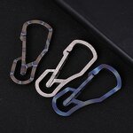 Titanium Alloy Keychain Factory - Custom Weighted Carabiner for Camping