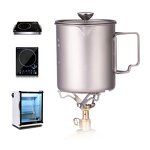 Titanium Folding Mug Factory - OEM Custom Portable Outdoor Cup