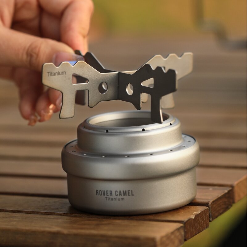 Titanium Alcohol Stove Supplier - Custom Portable Foldable Rack Stove
