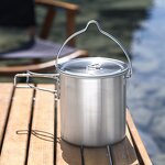 Stainless Steel Camping Pot Factory - Custom 750ml Portable Foldable Pot