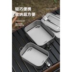 Titanium Bento Box Manufacturer - Custom 800ml/1200ml Portable Sealed Box