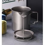 Titanium Folding Mug Factory - OEM Custom Portable Outdoor Cup