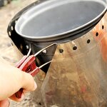 Titanium Windscreen Factory - Custom 15cm Lightweight Foldable Windshield