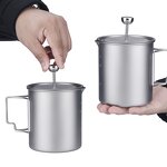 Titanium Pot Factory - Custom 750ml French Press Ultralight Camping Pot