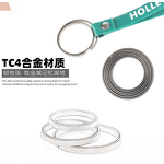 Titanium Carabiner Keychain Factory - Custom Metal Key Ring Wholesale