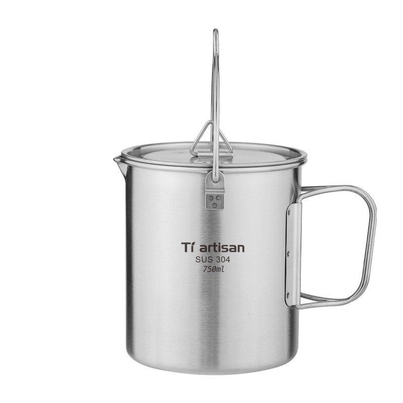 Stainless Steel Cup Factory - Custom 25.4 oz Lightweight Pot with Spout