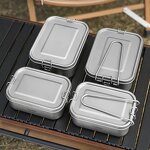 Titanium Bento Box Manufacturer - Custom 800ml/1200ml Portable Sealed Box