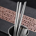 Titanium Chopsticks Factory - Custom Eco-Friendly Folded Screw Design