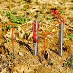 Titanium Tent Stakes Factory - Custom Ultralight Shepherd Hook Pegs OEM