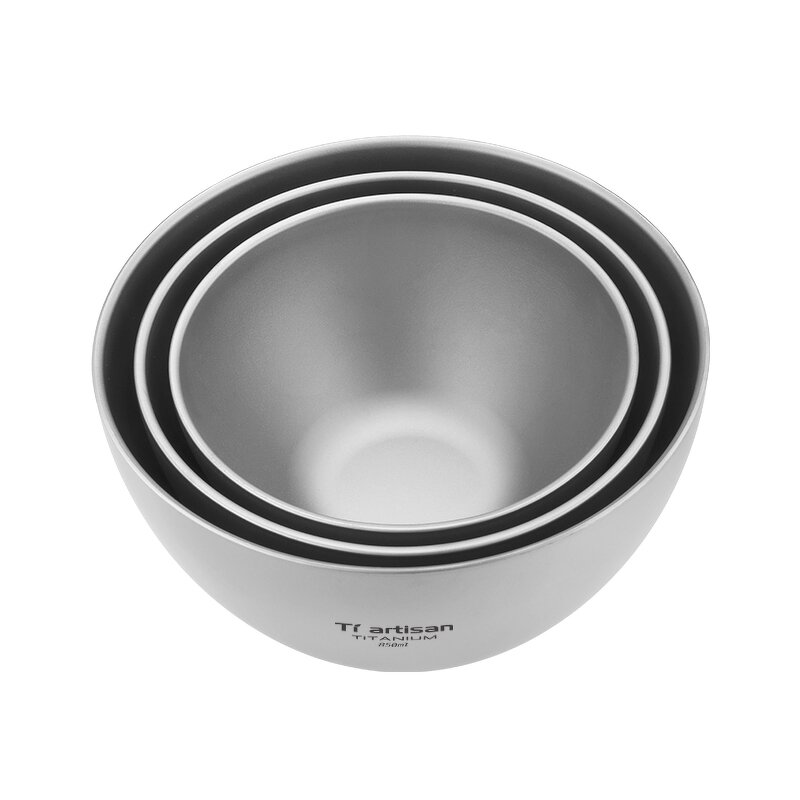 Titanium Lunch Bowl Factory - Custom Double Wall Anti-Scald Food-Grade