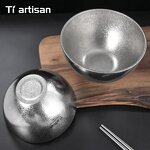 Titanium Bowl Manufacturer - Custom Double Wall Anti-Scald Camping Bowl