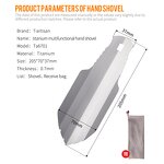 Titanium Trowel Factory - Custom Ultralight Backpacking Poop Trowel