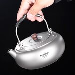 Titanium Kettle Manufacturer - OEM Custom 600ml Lightweight Portable Camping Pot